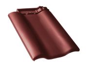 Braas Rubin 9V Ortgangziegel links (8610140) Matt lavarot