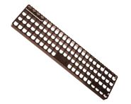 Braas Sicherheitsrost Aluminium 88 X 25 cm (505523) teak