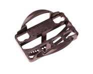 Braas Sicherheitsstufe mit integriertem Bügel Aluminium (574577) kolonialbraun