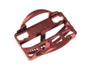 Braas Sicherheitsstufe mit integriertem Bügel Aluminium (506140) lavarot