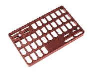 Braas Sicherheitstritt Aluminium 41 X 25 cm (506040) lavarot