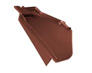 Braas Smaragd Firstanschluss-Ortgang links (7014046) kastanie