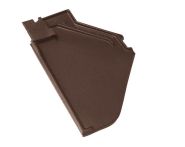 Braas Smaragd FA-Wandanschluss Links (7014102) teak