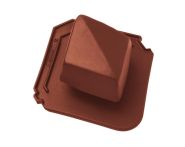 Braas Smaragd Ton-Sanilüfter (7014155) kastanie