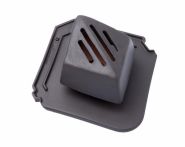 Braas Smaragd Ton-Sanilüfter offen (7214258) anthrazit