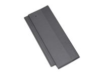 Braas Tegalit Aerlox Matt Schlussstein halb rechts - Granit