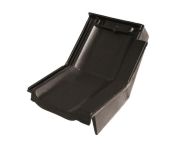 Braas Topas 11V Knickortgang rechts (9614353) kristallgrau