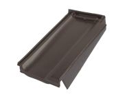 Braas Topas 11V Ortgangziegel rechts (9610008) anthrazit