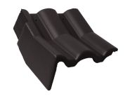 Braas Taunus Pfanne Knick-Giebelstein links (5609483) Star Matt granit