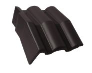 Braas Taunus Pfanne Mansard-Giebelstein links (5612183) Star Matt granit