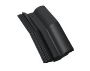 Braas Taunus Pfanne halber Mansardstein (5606680) Star Matt schiefergrau