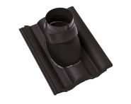 Braas Taunus Pfanne Durovent Premium Abgasdurchgang (5628783) Star Matt granit