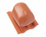 Braas Taunus Pfanne DuroVent Premium Lüfter DN 150 (5628185) Star Matt klassisch rot