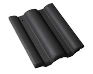 Braas Taunus Pfanne Schlussstein (5600380) Star Matt schiefergrau