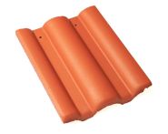 Braas Taunus Pfanne Schlussstein (5600385) Star Matt klassisch-rot