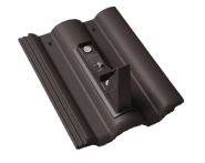 Braas Taunus Pfanne Standstein ohne Bügel (5618683) Star Matt granit