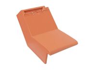 Braas Turmalin Knick-Ortgang links (9214400) naturrot