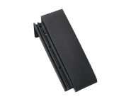 Braas Turmalin halber Pultziegel 90° (9212719) tiefschwarz