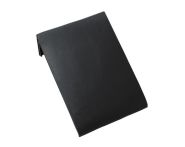 Braas Turmalin Pultdoppelwulstziegel 90° (9212619) tiefschwarz