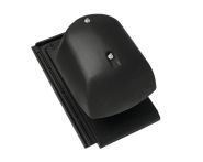 Braas Turmalin Ton-Lüfter DN150 (7428119) tiefschwarz