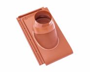 Braas Turmalin Ton-Abgasrohrdurchgang 128 mm (9228700) naturrot