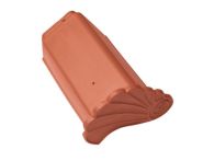 Braas Universalpult Anfangziegel rechts Schmuckscheibe