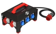 Brennenstuhl Professional Line Stromverteiler BSV 5 IP44 - 2 m