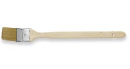 Ciret Eckenpinsel 1. Stärke Borste grau Holzstiel