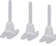 codex LS 2 Gewindelaschen für Nivelliersystem transparent (500 Stück)