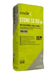 codex STONE SX 50 MB Mittelbettmörtel grau, schnell - 25 kg