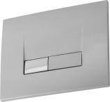 Conmetall Betätigungsplatte VWC352/WEK2 - Eckig - Mattchromiert