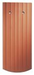 Creaton PROFIL - BERLINER KULTURBIBER Flächenziegel 16x38 cm Segmentschnitt | naturrot | Tondachziegel