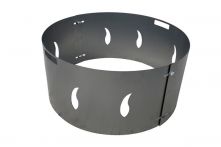 Czaja Funkenschutz Flamme Ø 55 cm S235 JR gebeizt