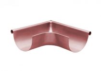 Kupfer Dachrinnen Außenwinkel - 7-teilig 127 mm Durchmesser