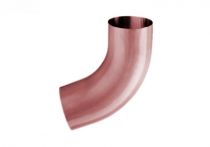 Kupfer Fallrohrbogen - 7-teilig 87 mm Durchmesser 72°