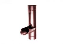 Kupfer Regenrohrklappe - 7-teilig 87 mm Durchmesser