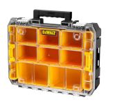 DeWALT TSTAK Kunststoff-Organizer mit 12 Fächern - 119 x 337 x 440 mm