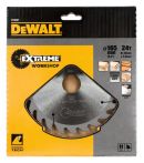 DeWALT EXTREME Hand-Kreissägeblatt Ø 165 x 30 x 2,6 mm / 24 WZ -25°