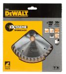 DeWALT EXTREME Hand-Kreissägeblatt Ø 160 x 20 x 2,6 mm / 36 WZ -10°