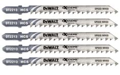 DeWALT EXTREME HCS-Stichsägeblatt XPC < 60 mm - für Holz / Kunststoff - 5er Pack!