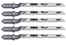 DeWALT EXTREME HCS-Stichsägeblatt XPC - für Holz / Laminat / Faserplatten - 5er Pack!