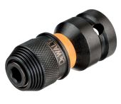 DeWALT Adapter für Schlagschrauber 1/2 Zoll auf 1/4 Zoll, schlagfest