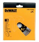 DeWALT EXTREME Fugen-Diamant-Sandwichtrennscheibe Ø 125 mm - für Mauerschlitze
