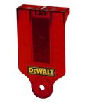 DeWALT Laser-Zieltafel rot mit Magnethalterung