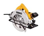 DeWALT DWE560-QS Handkreissäge 1.350 W / 65 mm mit Parallelanschlag und HM-Sägeblatt