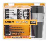DeWALT Hochwertiges Schrauber-Bits-Set HIGH PERFORMANCE 26-teilig DCD999T1-QW