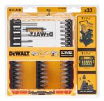 DeWALT FLEXTORQ Schrauber-Bit-Set mit Magnethalter 33-teilig +inkl Toughcase-Box