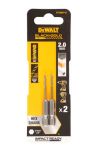 DeWALT BLACK & GOLD HSS-G Metallbohrer sechskant, schlagfest - 2er Pack!
