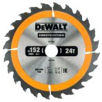 DeWalt Kreissaegeblatt Handkr. 152/20mm 24WZ DT1930-QZ