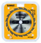 DeWalt Kreissaegeblatt Handkr. 165/20mm 18WZ DT1933-QZ